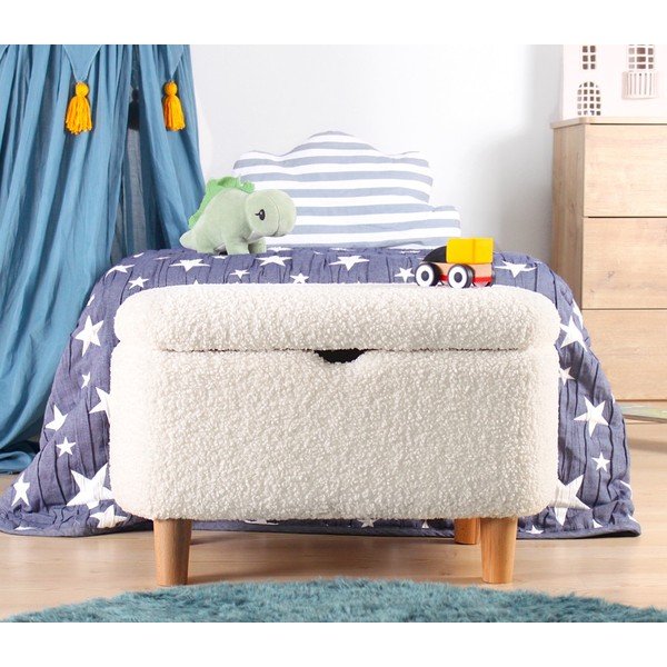 Бяла детска пейка Moouv – Hanah Home-image-1