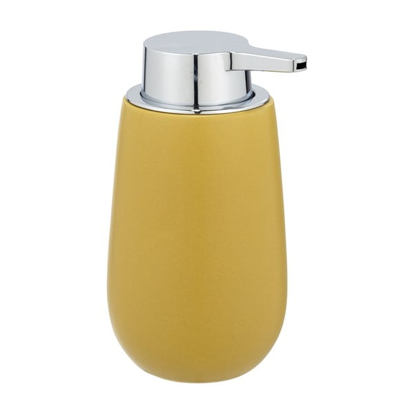 Жълт керамичен дозатор за сапун 0,32 л Badi - Wenko
