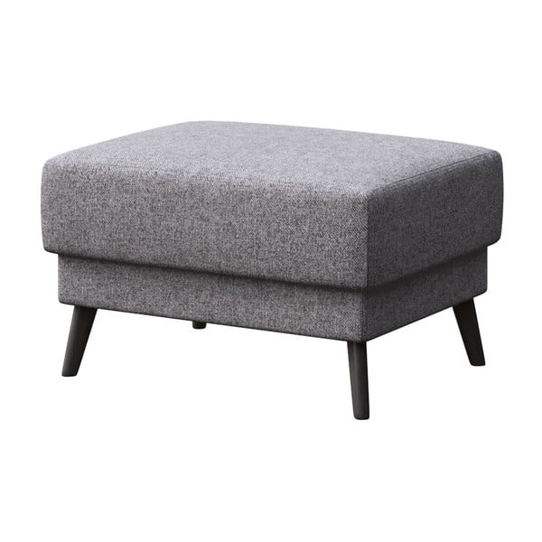 Сива табуретка за крака Fynn - Ghado-image-2