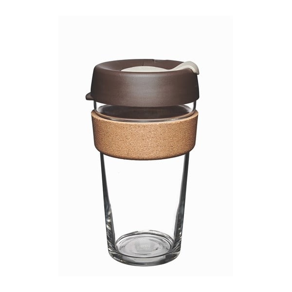 Чаша за пътуване с капак Brew Cork Edition , 454 ml Almond - KeepCup