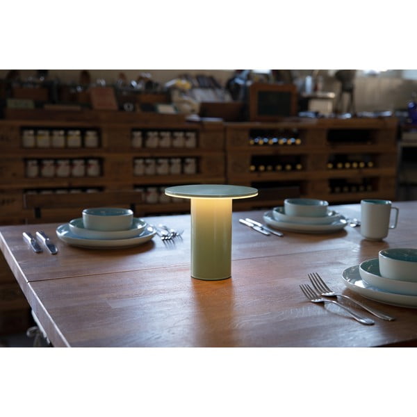 Зелена LED затъмняваща се настолна лампа (височина 18 cm) Fungo – Remember-image-3