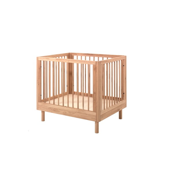 Кошара за игра от масивен дъб в естествен цвят 95x75 cm Forrest – Vipack