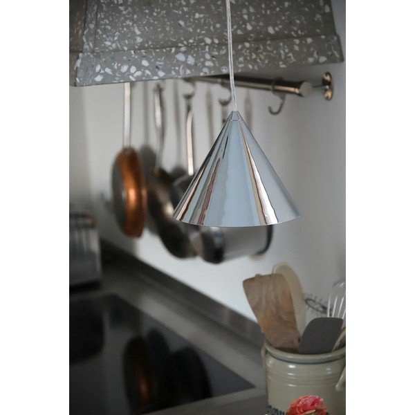 Метално висящо осветително тяло в сребрист цвят с метален абажур ø 19 cm Tip – Markslöjd-image-4