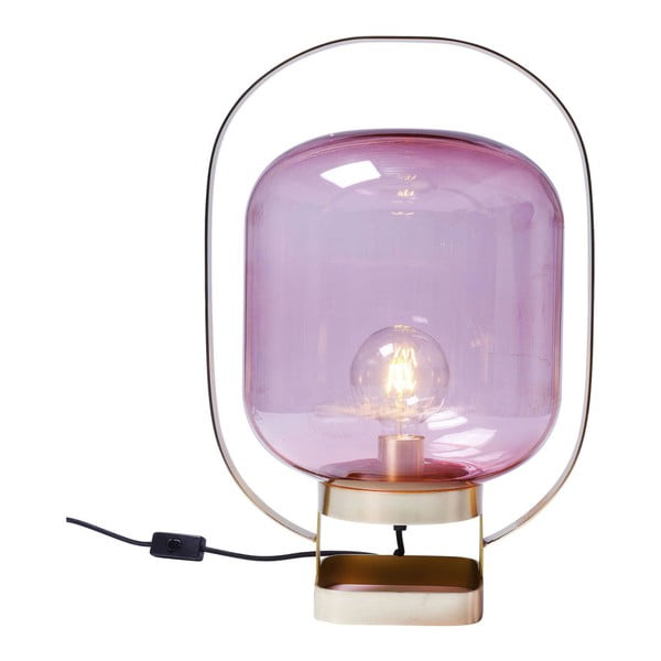 Розова настолна лампа Jupiter - Kare Design