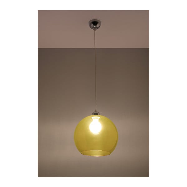 Жълто таванно осветително тяло Bilbao - Sollux-image-3