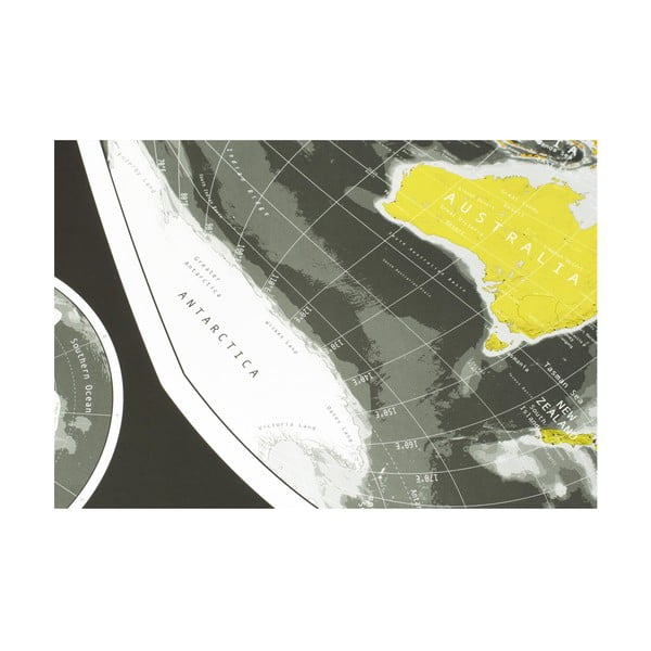 Širokoúhlá mapa v průhledném pouzdru The Future Mapping Company Future Map, 101 x 58 cm-image-2