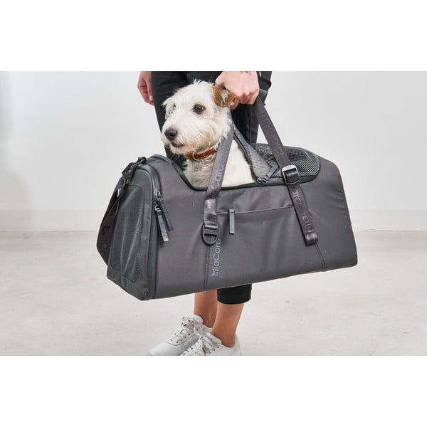 Чанта за транспортиране за куче 28x55 cm Volata Asphalt S/M – MiaCara-image-1