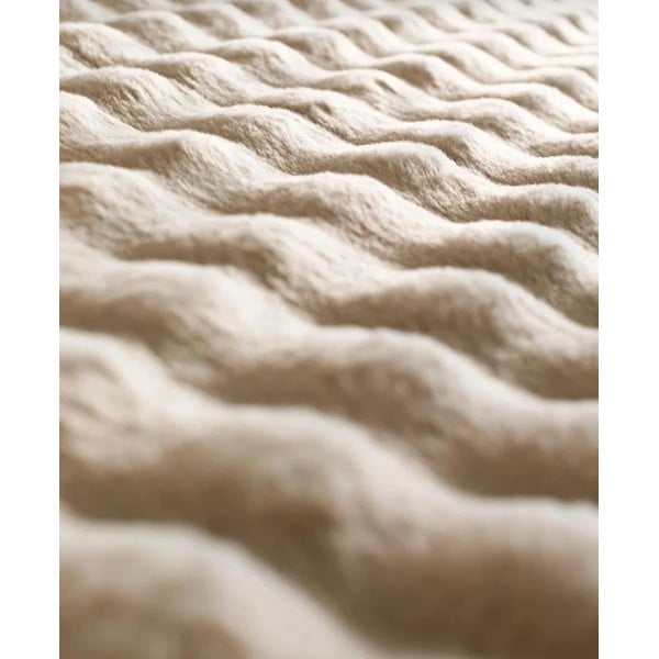 Бежов кръгъл килим подходящ за пране ø 80 cm Bubble Cream – Mila Home-image-3