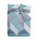Тюркоазено двойно  спално бельо 200x200 cm Larsson Geo – Catherine Lansfield