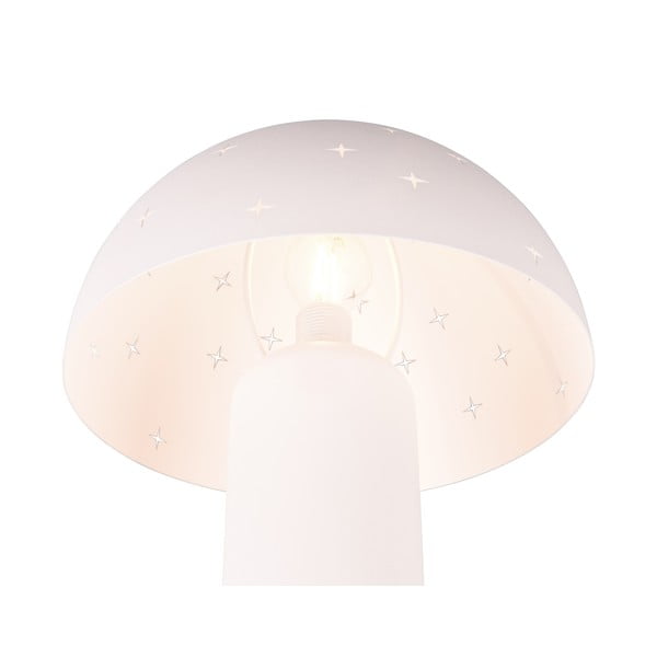 Бяла настолна лампа (височина 32,5 cm) Seta - Trio-image-3