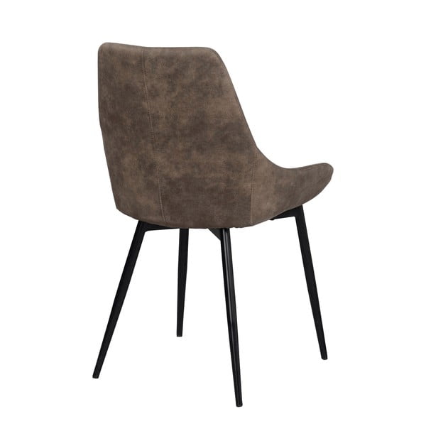 Кафяви трапезни столове в комплект от 2 бр. Sierra – Rowico-image-4