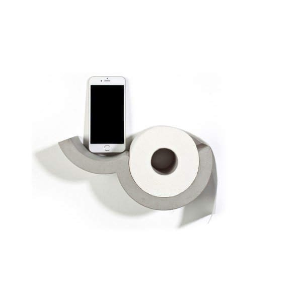 Бетонен държач за тоалетна хартия XS Cloud - Lyon Béton-image-4