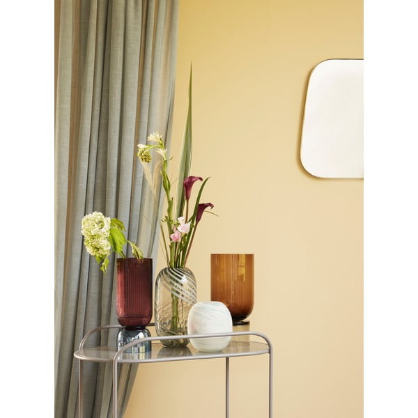 Ваза от оранжево стъкло Amber, височина 32 cm - Hübsch-image-3