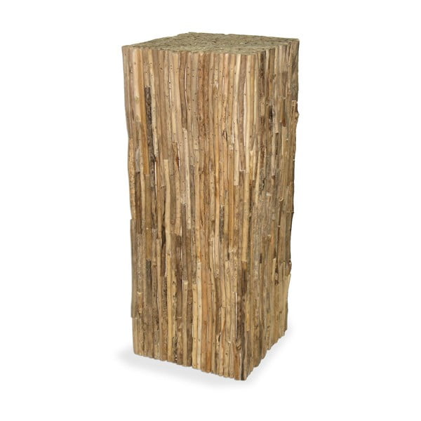 Dřevěný podstavec Logs, 75 cm