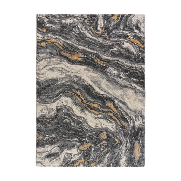 Сив килим 200x140 cm Marmol Onda - Universal