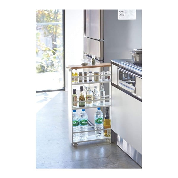 Бял метален рафт за баня 47,5x81 cm Tower – YAMAZAKI-image-3