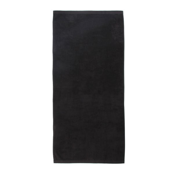 Černý ručník Artex Alpha, 70 x 140 cm