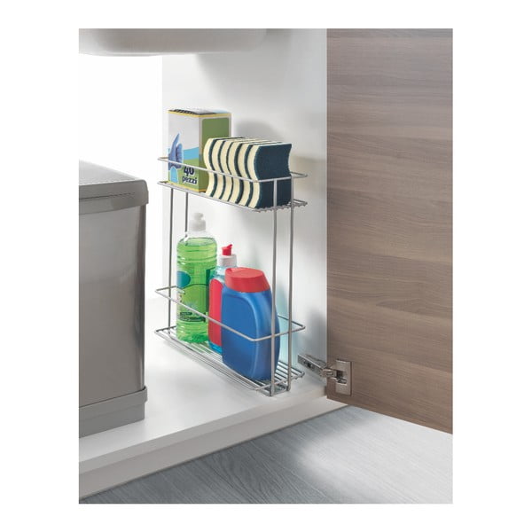 Издърпващ се рафт с 2 нива In Out - Metaltex-image-2