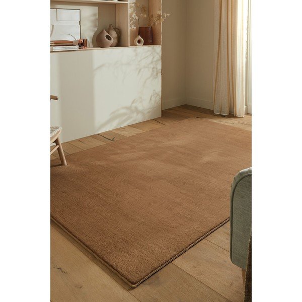 Кафяв килим в цвят коняк 200x290 cm - Flair Rugs-image-2
