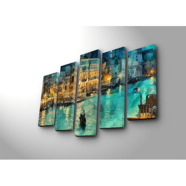 Картини в комплект от 5 бр. Venice - Wallity-image-2