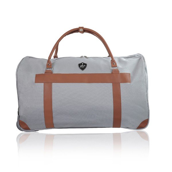 Сива пътна чанта на колела Oslo, 93 л - GENTLEMAN FARMER-image-4