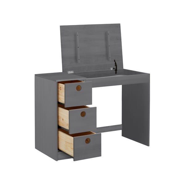 Работна маса от масивен бор 50x100 cm Alpi – Støraa-image-2