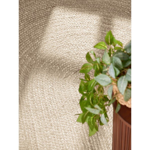 Кремав двустранен/ръчно изработен ютен килим 160x230 cm Braided – Hanse Home-image-2