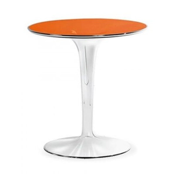 Oranžový stolek Kartell Tip Top
