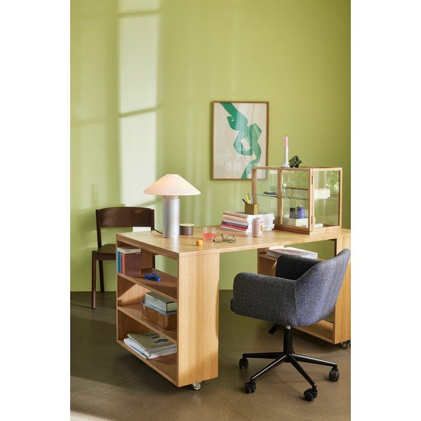 Витрина от декор от дъб  в естествен цвят 60x42x32 cm Poetic – Hübsch-image-4