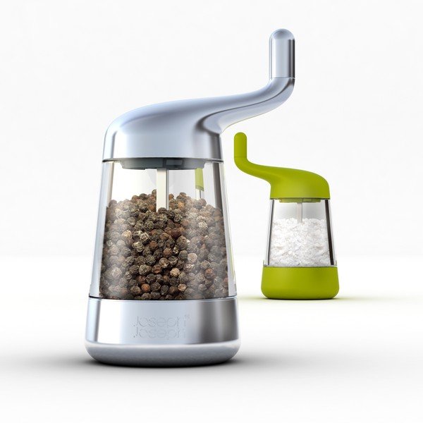 Mlýnek na pepř a sůl Wind&Grind, bílý-image-1