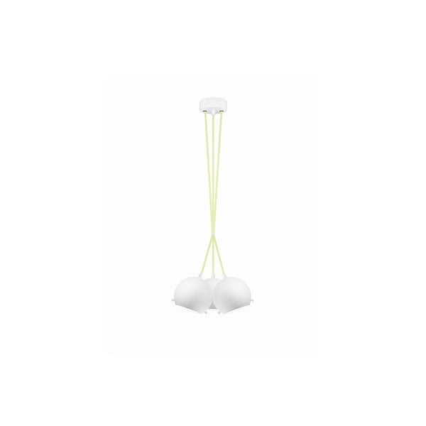 Trojité světlo MYOO Elementary, opal matte/light green/white