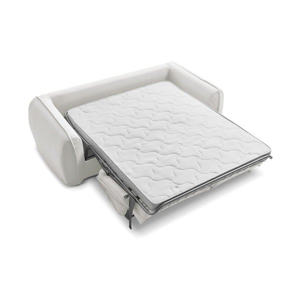 Бял диван за ежедневно спане/сгъваем 236 cm Archimede – Bobochic Paris-image-4