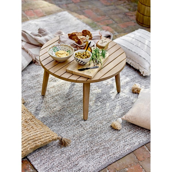 Кръгла масичка за кафе от масивна акация в естествен цвят ø 64 cm Sorrento – Bloomingville-image-1