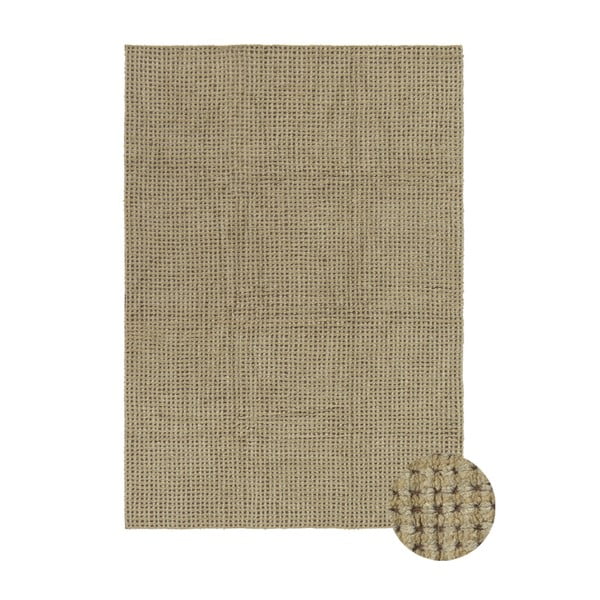 Ръчно изработен вълнен килим подходящ за пране в цвят каки 170x240 cm Unexpected Wool – Lorena Canals