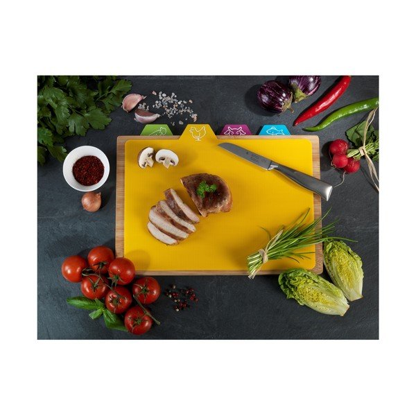 Бамбукова дъска за рязане 22,5x32,5 cm Bella – Wenko-image-1