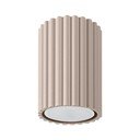 Кафяво-сив метален прожектор ø 6,5 cm Gleam – Sollux