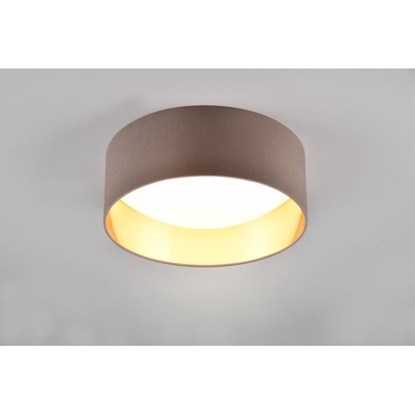 Светлокафяво LED осветление за таван ø 30 cm Locarno - Reality-image-1