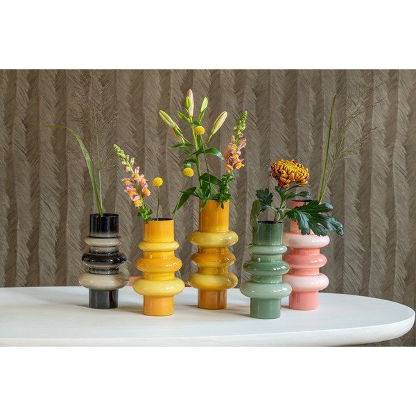 Оранжева желязна ваза (височина 30 cm) Grato – PT LIVING-image-2