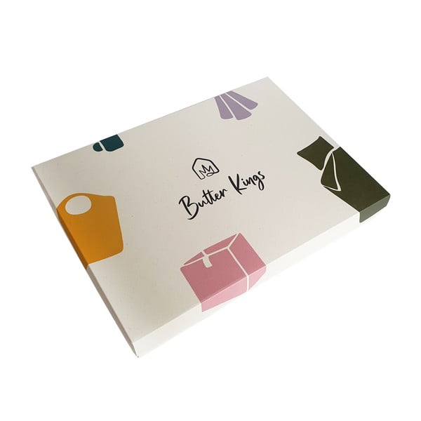 Спално бельо от памучен сатен , 200 x 200 cm Botanical Art - Butter Kings-image-2