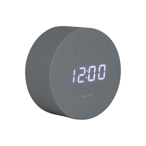 Дигитална аларма ø 9 cm Spry Round – Karlsson-image-3