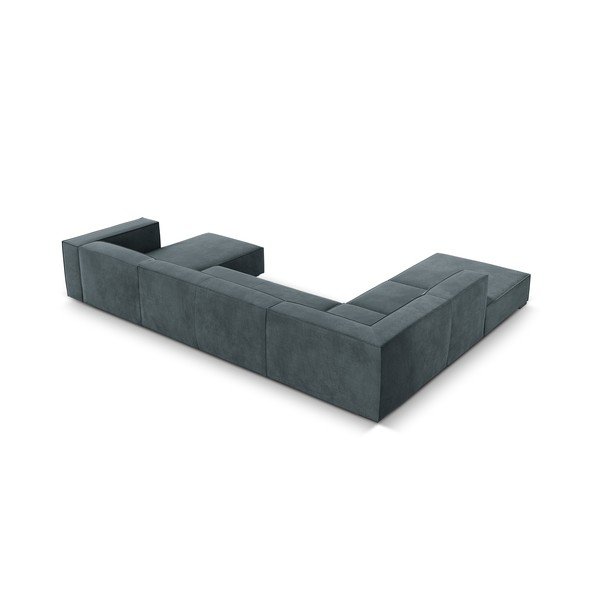 Ъглов диван (ляв ъгъл) в бензиново/сиво Madame - Windsor & Co Sofas-image-3