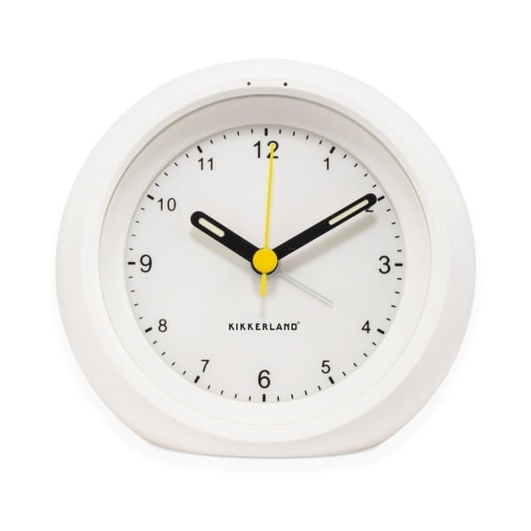 Бял релаксиращ часовник за маса Sleppy - Kikkerland