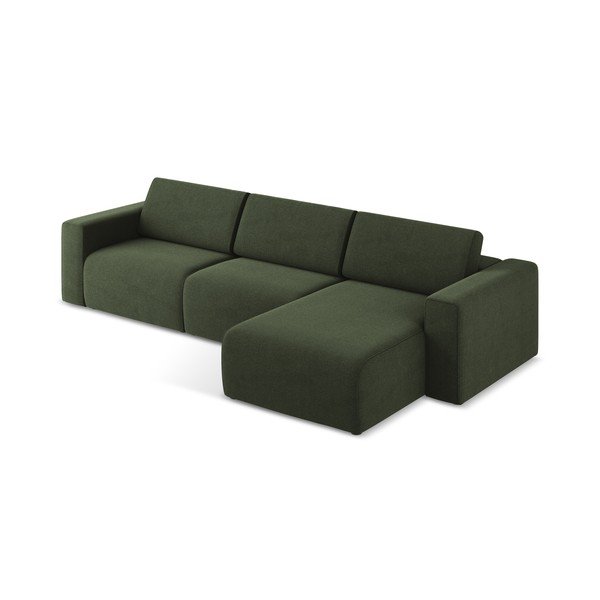 Зелен модулен ъглов диван (десен ъгъл) Kalea – Makamii-image-3