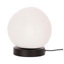 Черно-бяла настолна лампа (височина 19 cm) Stones – Candellux Lighting
