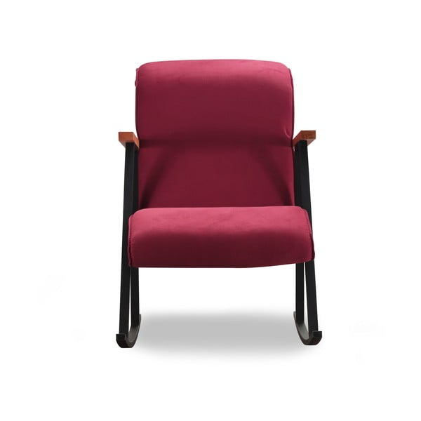 Кресло в цвят бордо Yoka - Artie-image-2