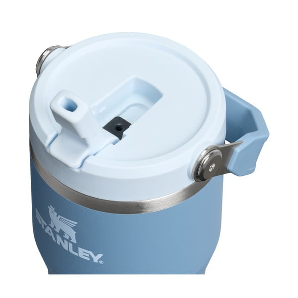 Сиво-син термос от неръждаема стомана 600 ml IceFlow™ Flip Straw 2.0 Tumbler Indigo – Stanley-image-2