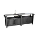 Градинска кухня 237x52 cm Unity – Keter