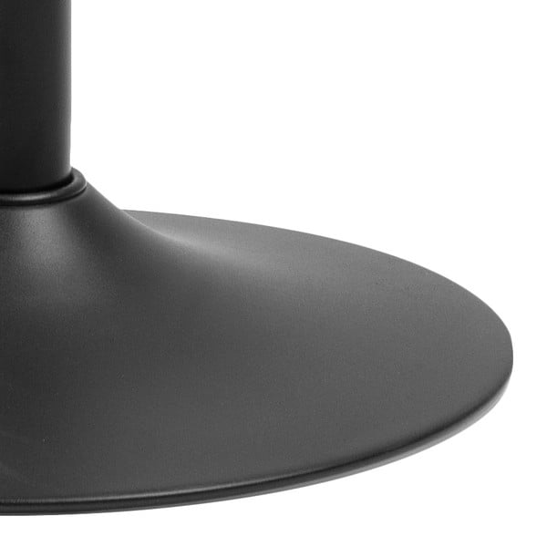 Черен метален бар стол с регулируема височина (височина на седалката 59 cm) Finch – Actona-image-3