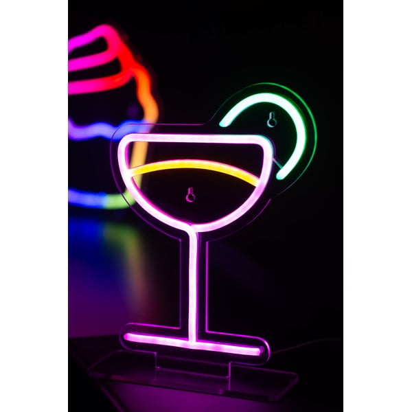 LED неонова светлинна декорация 5 W Cocktail – Leitmotiv-image-1