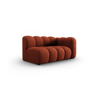 Модулен диван в тухлен цвят (десен ъгъл) Lupine – Micadoni Home